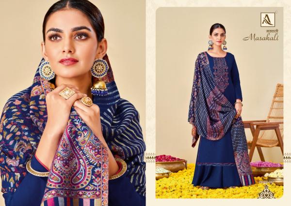 Alok Masakali Fancy Pashmina Dress Material Collection